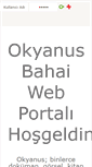 Mobile Screenshot of okyanus.bahaitr.org